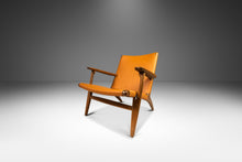 Load image into Gallery viewer, Danish Mid-Century Modern Model CH 25 Lounge Chair in Oak and Leather by Hans J. Wegner for Carl Hansen & Søn, Denmark, c. 1950's-ABT Modern