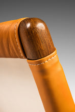 Load image into Gallery viewer, Danish Mid-Century Modern Model CH 25 Lounge Chair in Oak and Leather by Hans J. Wegner for Carl Hansen & Søn, Denmark, c. 1950's-ABT Modern
