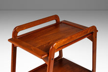 Load image into Gallery viewer, Danish Mid-Century Modern Petite Tea Trolley / Bar Cart in Solid Teak by Sika Møbler, Denmark, c. 1960's-ABT Modern