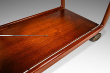 Load image into Gallery viewer, Danish Mid-Century Modern Petite Tea Trolley / Bar Cart in Solid Teak by Sika Møbler, Denmark, c. 1960's-ABT Modern