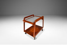 Load image into Gallery viewer, Danish Mid-Century Modern Petite Tea Trolley / Bar Cart in Solid Teak by Sika Møbler, Denmark, c. 1960's-ABT Modern