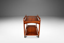 Load image into Gallery viewer, Danish Mid-Century Modern Petite Tea Trolley / Bar Cart in Solid Teak by Sika Møbler, Denmark, c. 1960's-ABT Modern