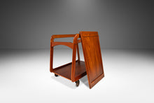 Load image into Gallery viewer, Danish Mid-Century Modern Petite Tea Trolley / Bar Cart in Solid Teak by Sika Møbler, Denmark, c. 1960's-ABT Modern