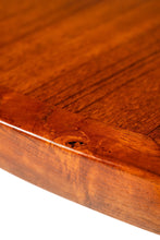 Load image into Gallery viewer, Danish Mid-Century Modern Round Expansion Dining Table w/ Pedestal Base in Teak by Skovby Møbelfabrik, Denmark, c. 1970's-ABT Modern