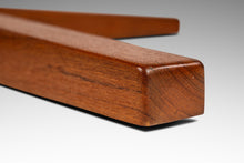 Load image into Gallery viewer, Danish Mid-Century Modern Round Expansion Dining Table w/ Pedestal Base in Teak by Skovby Møbelfabrik, Denmark, c. 1970's-ABT Modern