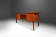 Load image into Gallery viewer, Danish Mid-Century Modern Six-Drawer Writers Desk in Teak by Morredi, Denmark, c. 1960s-ABT Modern