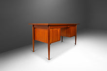Load image into Gallery viewer, Danish Mid-Century Modern Six-Drawer Writers Desk in Teak by Morredi, Denmark, c. 1960s-ABT Modern