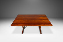 Load image into Gallery viewer, Danish Mid-Century Modern Solid Teak Butcherblock Dining Table / Desk / Workbench, Denmark, c. 1970s-ABT Modern