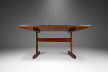 Load image into Gallery viewer, Danish Mid-Century Modern Solid Teak Butcherblock Dining Table / Desk / Workbench, Denmark, c. 1970s-ABT Modern