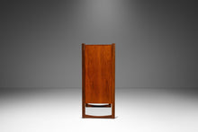 Load image into Gallery viewer, Danish Mid-Century Modern Tall Boy Slim Sled-Based 5-Drawer Dresser in Teak by Durable Suites, Denmark, c. 1970's-ABT Modern