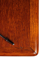 Load image into Gallery viewer, Danish Mid-Modern Expansion Dining Table w/ Stow in Table Leaves in Teak by BRDR Furbo, Denmark, c. 1960's-ABT Modern