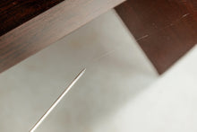 Load image into Gallery viewer, Danish Modern Architectural Modernist Dining Table in Rosewood w/ Glass Top by Sigurd Hansen for Haslev Møbelsnedkeri, Denmark, c. 1970s-ABT Modern