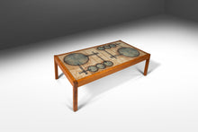 Load image into Gallery viewer, Danish Modern Coffee Table by in Teak w/ Tile Inlay by Poul H. Poulsen for Gangsø Møbler, Denmark, c. 1970's-ABT Modern