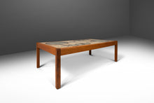 Load image into Gallery viewer, Danish Modern Coffee Table by in Teak w/ Tile Inlay by Poul H. Poulsen for Gangsø Møbler, Denmark, c. 1970's-ABT Modern