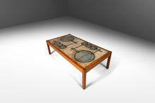 Load image into Gallery viewer, Danish Modern Coffee Table by in Teak w/ Tile Inlay by Poul H. Poulsen for Gangsø Møbler, Denmark, c. 1970's-ABT Modern