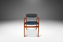 Load image into Gallery viewer, Danish Modern Desk / Arm Chair in Solid Teak and New Upholstery by Benny Linden Designs, c. 1970s-ABT Modern