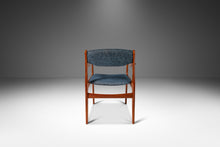 Load image into Gallery viewer, Danish Modern Desk / Arm Chair in Solid Teak and New Upholstery by Benny Linden Designs, c. 1970s-ABT Modern