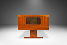 Load image into Gallery viewer, Danish Modern Dropleaf Dining Table in Teak w/ Tile Inlay by Poul H. Poulsen for Gangsø Møbler, Denmark, c. 1970's-ABT Modern