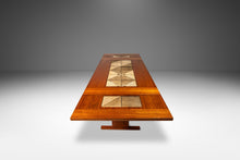 Load image into Gallery viewer, Danish Modern Dropleaf Dining Table in Teak w/ Tile Inlay by Poul H. Poulsen for Gangsø Møbler, Denmark, c. 1970s-ABT Modern