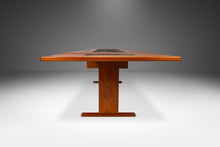 Load image into Gallery viewer, Danish Modern Dropleaf Dining Table in Teak w/ Tile Inlay by Poul H. Poulsen for Gangsø Møbler, Denmark, c. 1970's-ABT Modern