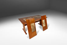 Load image into Gallery viewer, Danish Modern Dropleaf Dining Table in Teak w/ Tile Inlay by Poul H. Poulsen for Gangsø Møbler, Denmark, c. 1970s-ABT Modern