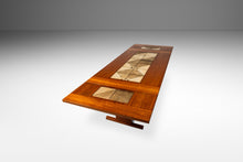 Load image into Gallery viewer, Danish Modern Dropleaf Dining Table in Teak w/ Tile Inlay by Poul H. Poulsen for Gangsø Møbler, Denmark, c. 1970s-ABT Modern
