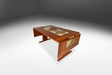 Load image into Gallery viewer, Danish Modern Dropleaf Dining Table in Teak w/ Tile Inlay by Poul H. Poulsen for Gangsø Møbler, Denmark, c. 1970s-ABT Modern