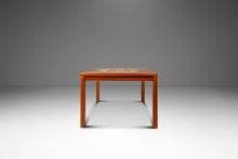 Load image into Gallery viewer, Danish Modern End Table - Accent Table in Teak w/ Ceramic Tile Mosaic Inlay by Johannes Andersen, Denmark, c. 1970's-ABT Modern