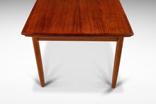 Load image into Gallery viewer, Danish Modern Expansion Dining Table in Teak w/ Stow-In-Table Leaves, Denmark, c. 1960s-ABT Modern