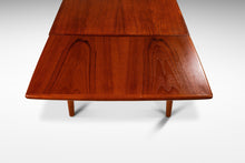 Load image into Gallery viewer, Danish Modern Expansion Dining Table in Teak w/ Stow-In-Table Leaves, Denmark, c. 1960s-ABT Modern