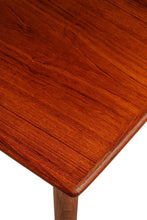 Load image into Gallery viewer, Danish Modern Expansion Dining Table in Teak w/ Stow-In-Table Leaves, Denmark, c. 1960s-ABT Modern