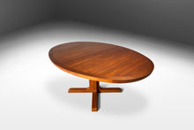 Load image into Gallery viewer, Danish Modern Expansion Dining Table w/ Pedestal Base in Teak by Skovby Møbelfabrik, Denmark, c. 1970s-ABT Modern