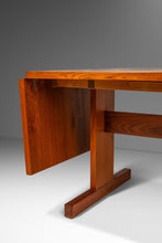 Load image into Gallery viewer, Danish Modern Expansion Dropleaf Dining Table in Teak w/ Tile Inlay by Poul H. Poulsen for Gangsø Møbler, Denmark, c. 1970's-ABT Modern