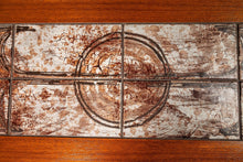 Load image into Gallery viewer, Danish Modern Expansion Dropleaf Dining Table in Teak w/ Tile Inlay by Poul H. Poulsen for Gangsø Møbler, Denmark, c. 1970's-ABT Modern
