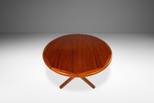 Load image into Gallery viewer, Danish Modern Extension Dining Table in Teak w/ Trestle Base, Denmark, c. 1970's-ABT Modern