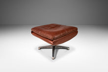 Load image into Gallery viewer, Danish Modern 'Fåtölj' Model 68 Lounge Chair & Ottoman in Leather by Georg Thams for A. S. Vejen, Denmark, c. 1960's-ABT Modern