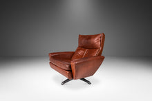 Load image into Gallery viewer, Danish Modern 'Fåtölj' Model 68 Lounge Chair & Ottoman in Leather by Georg Thams for A. S. Vejen, Denmark, c. 1960's-ABT Modern