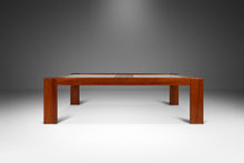 Load image into Gallery viewer, Danish Modern Low Profile Coffee Table in Teak w/ Glass Top by Skrillinge Mobelfabrik, Denmark, c. 1970s-ABT Modern