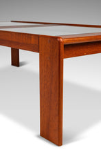 Load image into Gallery viewer, Danish Modern Low Profile Coffee Table in Teak w/ Glass Top by Skrillinge Mobelfabrik, Denmark, c. 1970s-ABT Modern