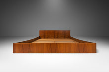 Load image into Gallery viewer, Danish Modern Low Profile Queen Size Bed Frame in Teak by Nils Jonsson, Denmark, c. 1960's-ABT Modern