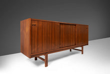 Load image into Gallery viewer, Danish Modern Minimalist Walnut Sideboard / Credenza by Ib Kofod-Larsen in Walnut, c. 1960s-ABT Modern