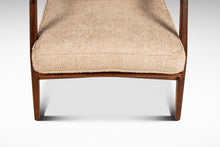 Load image into Gallery viewer, Danish Modern Model 596 Lounge Chair in Beech & Bouclé by Lawrence Peabody and Ib Kofod Larsen for Selig, Denmark, c. 1950's-ABT Modern