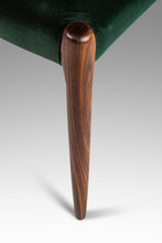 Load image into Gallery viewer, Danish Modern Model 80 Dining Chair / Desk Chair in Rosewood and Velvet by Niels Otto Møller for J.L. Møller Mobelfabrik, Denmark, c. 1960's-ABT Modern