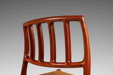 Load image into Gallery viewer, Danish Modern Model 83 Teak Dining Chair w/ Paper Cord Seat by Niels Otto Møller for J.L. Møller Mobelfabrik, Denmark, c. 1960's-ABT Modern