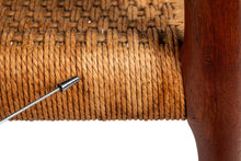 Load image into Gallery viewer, Danish Modern Model 83 Teak Dining Chair w/ Paper Cord Seat by Niels Otto Møller for J.L. Møller Mobelfabrik, Denmark, c. 1960's-ABT Modern