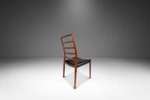 Load image into Gallery viewer, Danish Modern Møller Model No. 82 Ladderback Side Chair in Teak & Leather for J.L. Møllers Møbelfabrik, Denmark, c. 1960's-ABT Modern