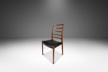 Load image into Gallery viewer, Danish Modern Møller Model No. 82 Ladderback Side Chair in Teak & Leather for J.L. Møllers Møbelfabrik, Denmark, c. 1960's-ABT Modern