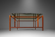 Load image into Gallery viewer, Danish Modern Rosewood & Smoked Glass Coffee Table by Henning Nørgaard for Komfort of Denmark, c. 1960's-ABT Modern