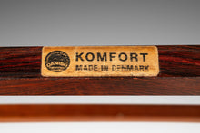 Load image into Gallery viewer, Danish Modern Rosewood & Smoked Glass Coffee Table by Henning Nørgaard for Komfort of Denmark, c. 1960's-ABT Modern