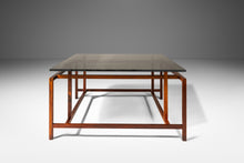 Load image into Gallery viewer, Danish Modern Rosewood & Smoked Glass Coffee Table by Henning Nørgaard for Komfort of Denmark, c. 1960's-ABT Modern